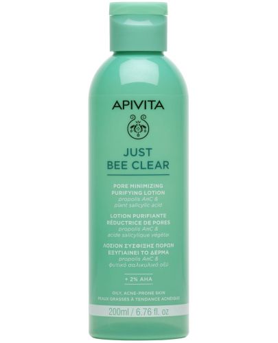 Apivita Just Bee Clear Почистващ лосион за лице, 200 ml - 1