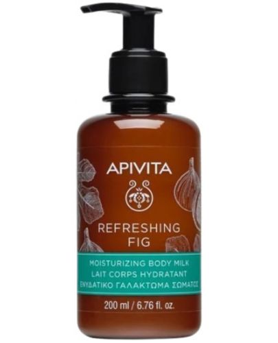Apivita Refreshing Fig Мляко за тяло със смокиня, 200 ml - 1