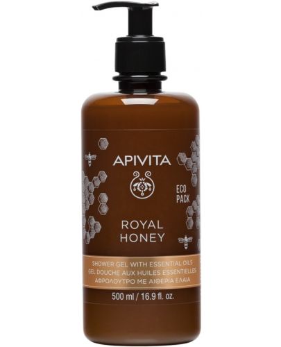 Apivita Royal Honey Хидратиращ душ гел, 500 ml - 1