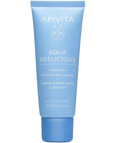 Apivita Aqua Beelicious Хидратиращ крем с богата текстура, 40 ml - 1