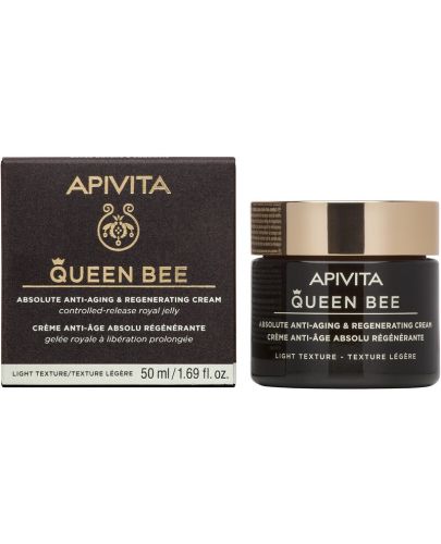 Apivita Queen Bee Регенериращ лек крем, 50 ml - 2