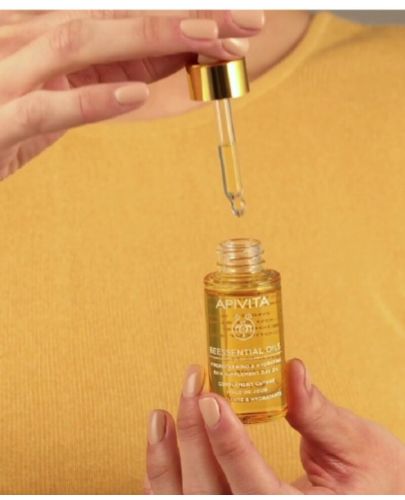 Apivita Beessential Oils Хидратиращ серум за лице, 15 ml - 3