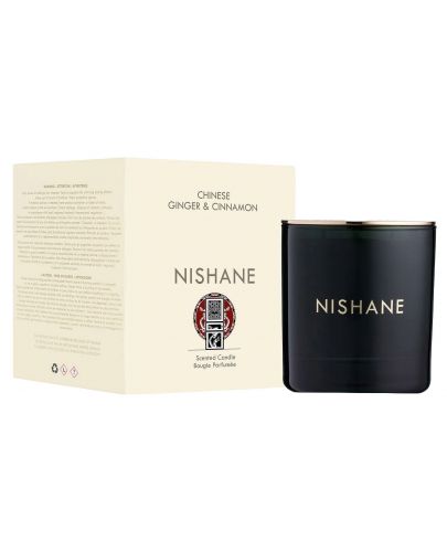 Ароматна свещ Nishane The Doors - Chinese Ginger & Cinnamon, 300 g - 4
