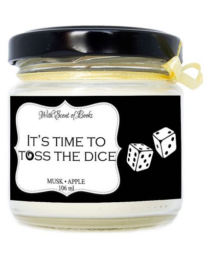 Ароматна свещ - It's time to toss the dice, 106 ml - 1