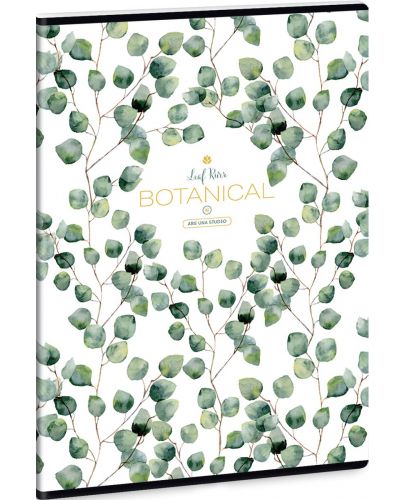Ученическа тетрадка A4, 40 листа Ars Una Botanic - Leaf - 1