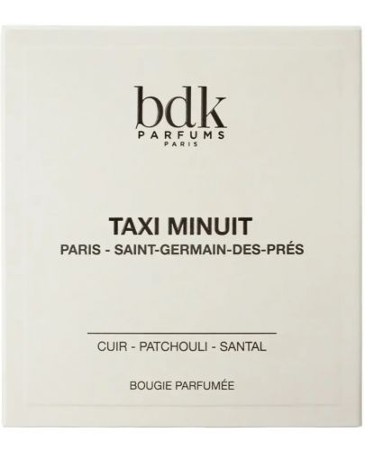 Ароматна свещ Bdk Parfums - Taxi Minuit, 250 g - 2