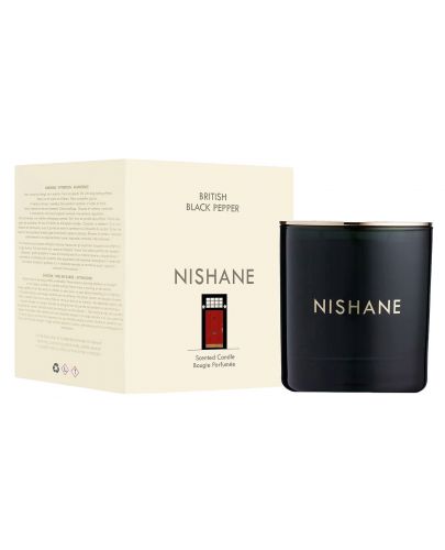 Ароматна свещ Nishane The Doors - British Black Pepper, 300 g - 4