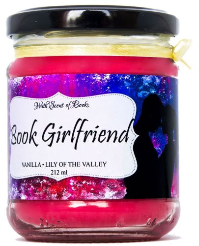 Ароматна свещ - Book Girlfriend, 212 ml - 1