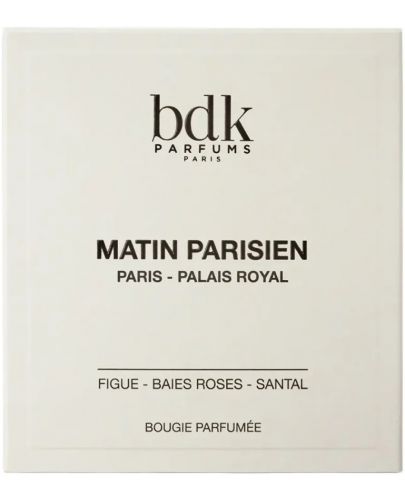 Ароматна свещ Bdk Parfums - Matin Parisien, 250 g - 2