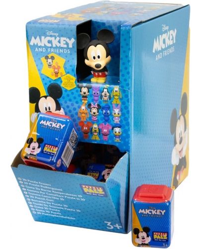 Ароматизирана фигурка-гумичка Disney - Mickey and Friends, асортимент - 1