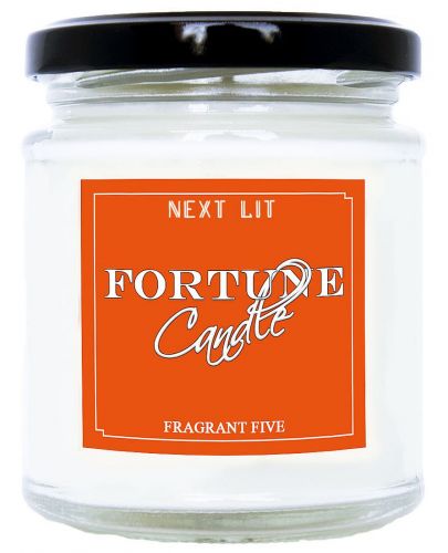 Ароматна свещ с късметче Next Lit Fortune Candle - Fragrant Five, на български - 1