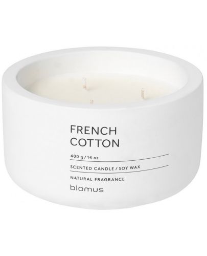 Ароматна свещ Blomus Fraga - XL, French Cotton, Lily White - 1