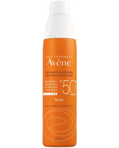 Avène Sun Комплект - Слънцезащитен флуид и спрей, SPF 50+, 50 + 200 ml - 5