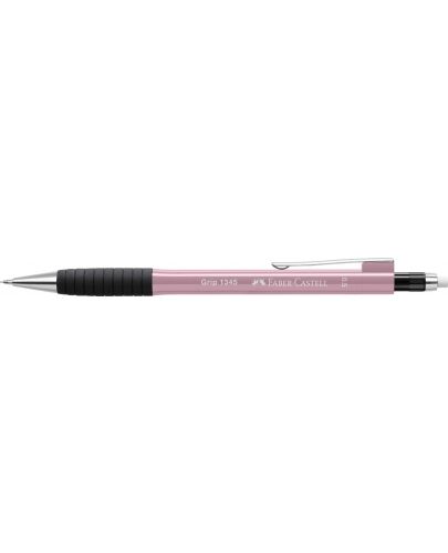Автоматичен молив Faber-Castell Grip - 0.5 mm, розов - 1