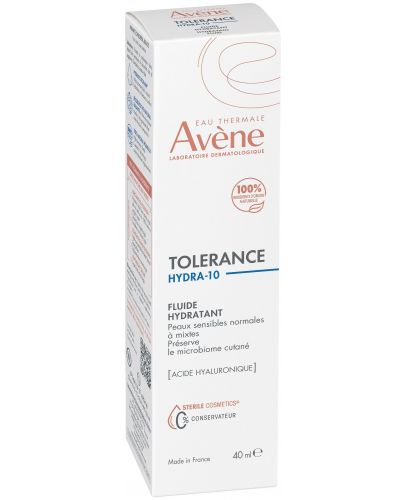 Avène Tolerance Хидратиращ флуид Hydra-10, 40 ml - 3
