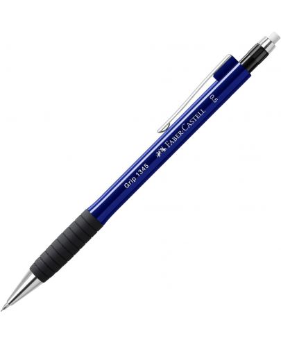 Автоматичен молив Faber-Castell Grip - 0.5 mm, тъмносин - 1