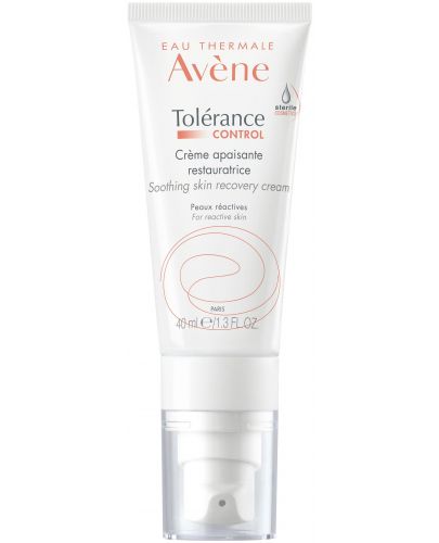 Avène Tolerance Успокояващ възстановяващ крем Control, 40 ml - 1