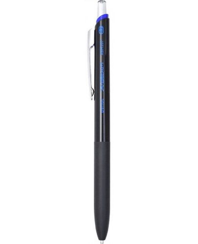 Автоматична химикалка Penac X-Beam - XBM107, 0.7 mm, черно и синьо - 1