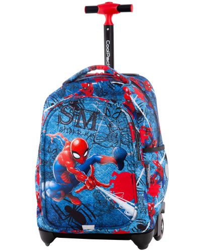 Раница на колелца Cool Pack Jack - Spiderman Denim - 1