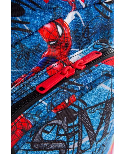 Раница на колелца Cool Pack Jack - Spiderman Denim - 8