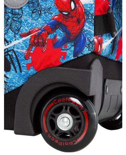Раница на колелца Cool Pack Jack - Spiderman Denim - 9