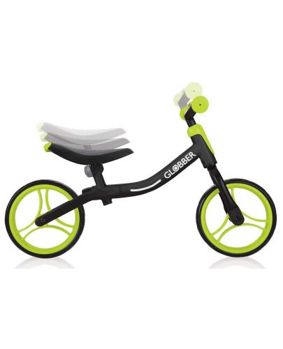 Балансиращо колело Globber - Go Bike, зелено и черно - 3