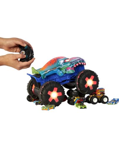 Бъги с радио управление Hot Wheels Monster Trucks - Mega Wrex, 1:15 - 3