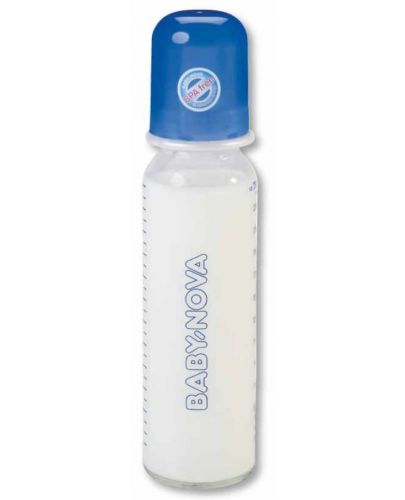Стандарно стъклено шише Baby Nova - 250 ml - 1