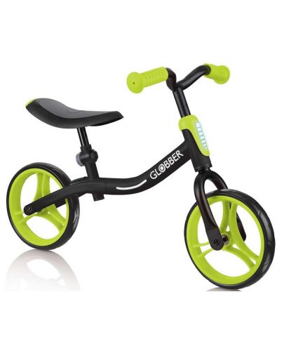 Балансиращо колело Globber - Go Bike, зелено и черно - 1