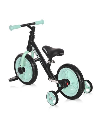 Балансно колело Lorelli - Energy, черно и зелено - 3