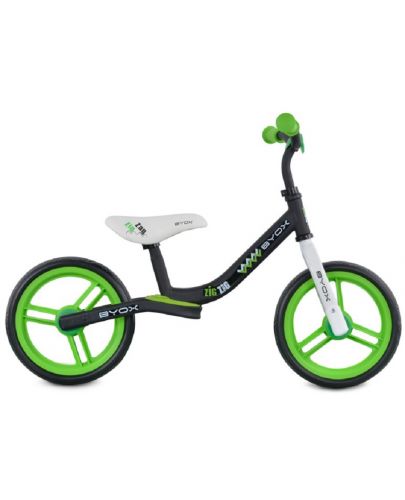 Балансиращ велосипед Byox - Zig Zag, зелен - 1