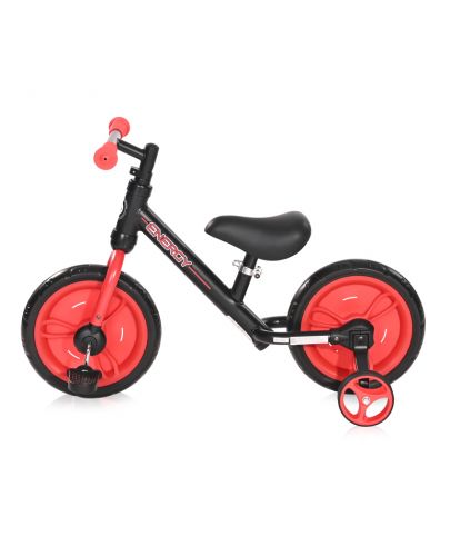 Балансно колело Lorelli - Energy, черно и червено - 2