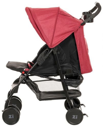 Бебешка лятна количка Zizito - Adel, червена - 5