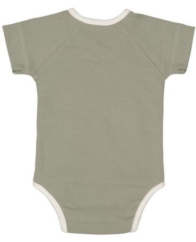Бебешко боди Lassig - 62-68 cm, 3-6 месеца, розово-зелено, 2 броя - 8