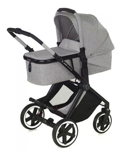 Бебешка количка 2 в 1 Jane - Crosslight Micro Pro + Micro Pro 2, Dim Grey - 2