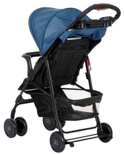 Бебешка лятна количка Zizito - Adel, синя - 3