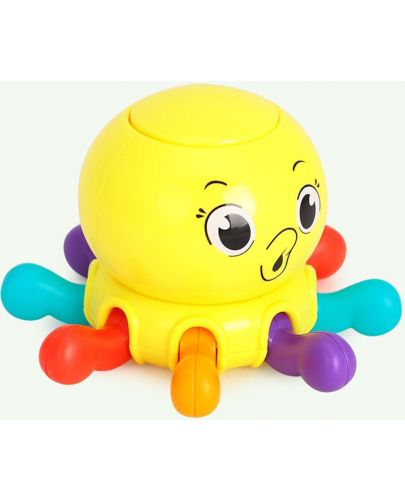 Бебешка дрънкалка Hola Toys - Октопод - 2