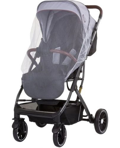 Бебешка лятна количка Chipolino - Combo, сребърно сиво - 3