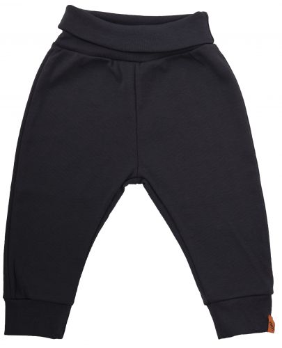 Бебешки панталон Rach - Basic, черен, 80 cm  - 1