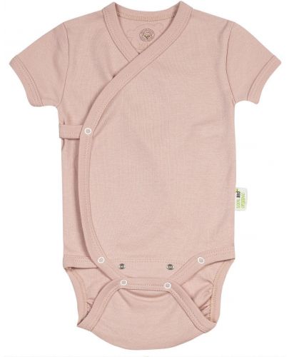 Бебешко боди Bio Baby - Органичен памук, розово - 1