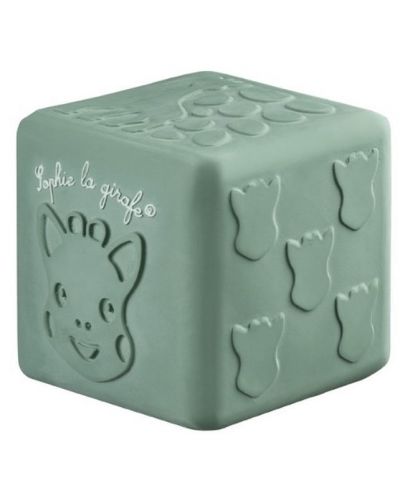 Бебешка играчка Sophie la Girafe - Релефен куб - 1