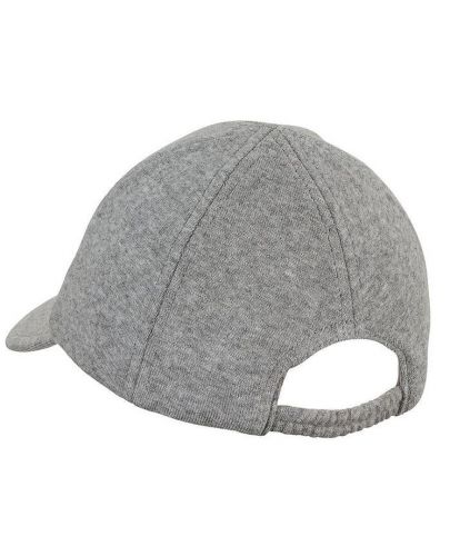 Бейзболна шапка с UV 50+ защита Sterntaler - С ластик, 53 cm, 2-4 години, сива - 3