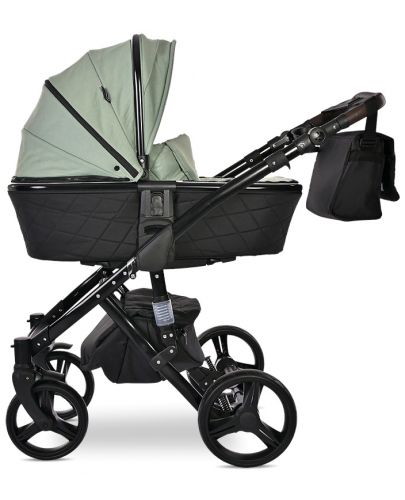 Бебешка количка Lorelli - Rimini Premium, Green - 3
