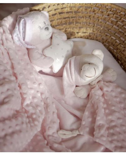 Бебешки комплект за сън Interbaby - Къщичка розова, 3 части - 8