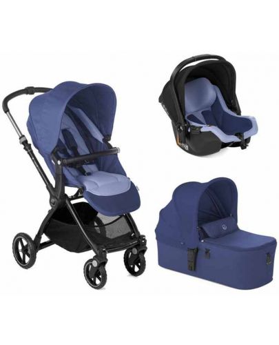 Бебешка количка 3 в 1 Jane - Kendo Micro-BB, Koos i-Size R1, синя - 1