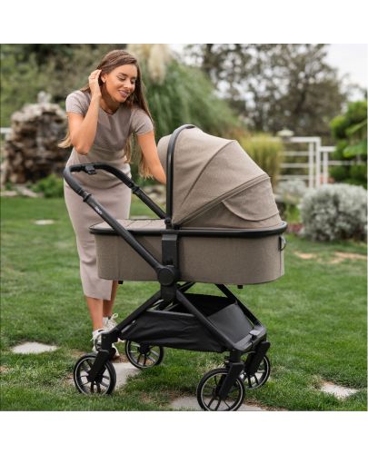 Бебешка количка 2 в 1 Lorelli Premium - Reya, бежова на ТОП Цена ❗️  TYBB0116033N | Baby.bg ✔️