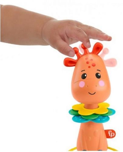 Бебешка играчка с активности Fisher Price - Веселото жирафче - 3