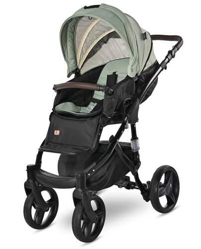 Бебешка количка Lorelli - Rimini Premium, Green - 5