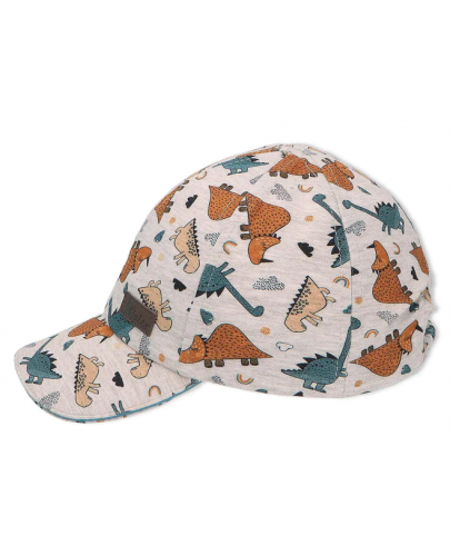 Бейзболна шапка с UV 50+ защита Sterntaler - Животни, 53 cm, 2-4 години - 2