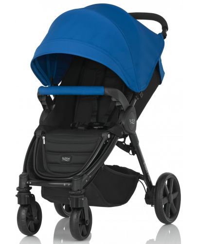 Бебешка количка Britax - B-Agile Plus, Ocean blue - 1